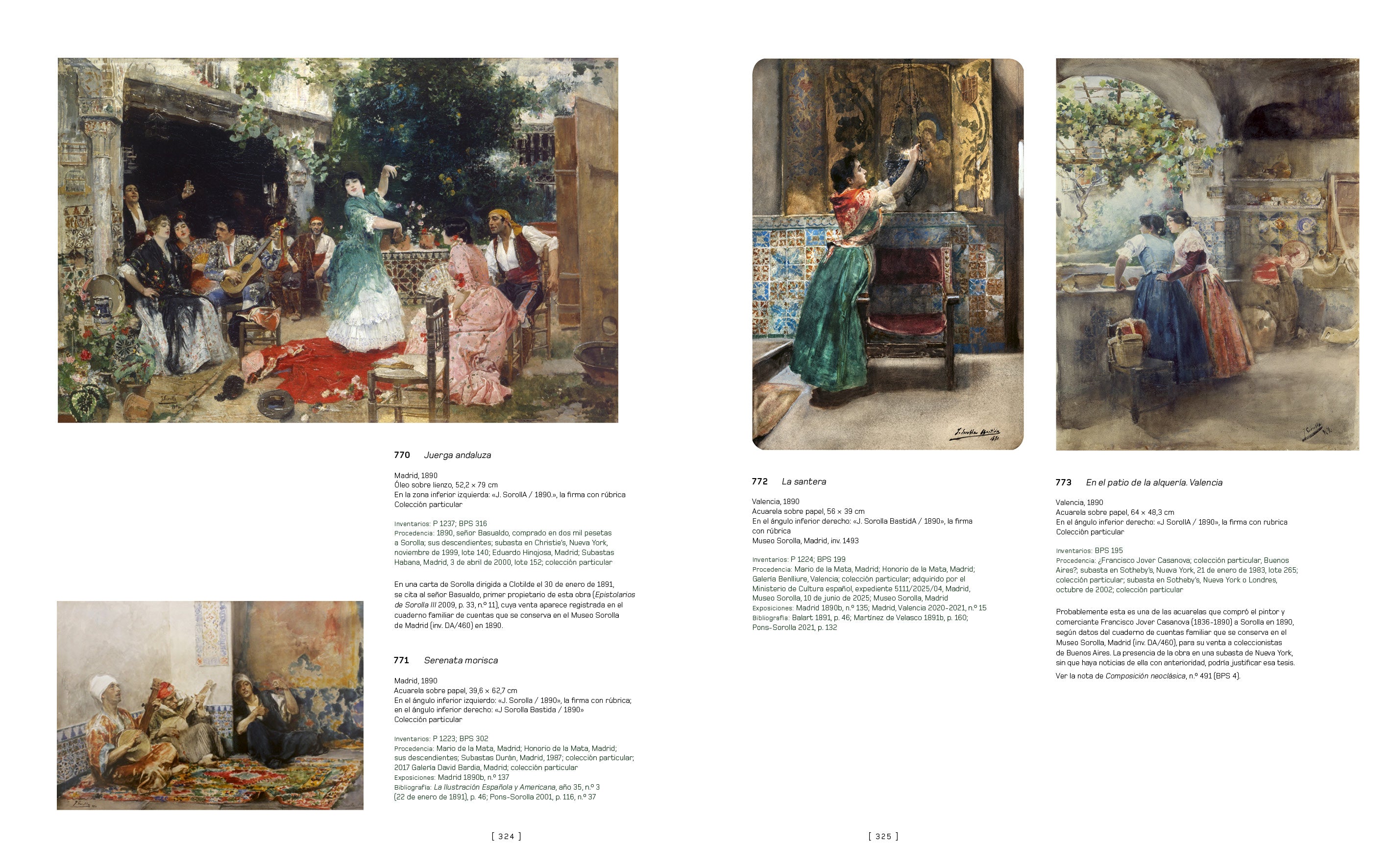 Sorolla. Catálogo razonado de pinturas, 1876-1894