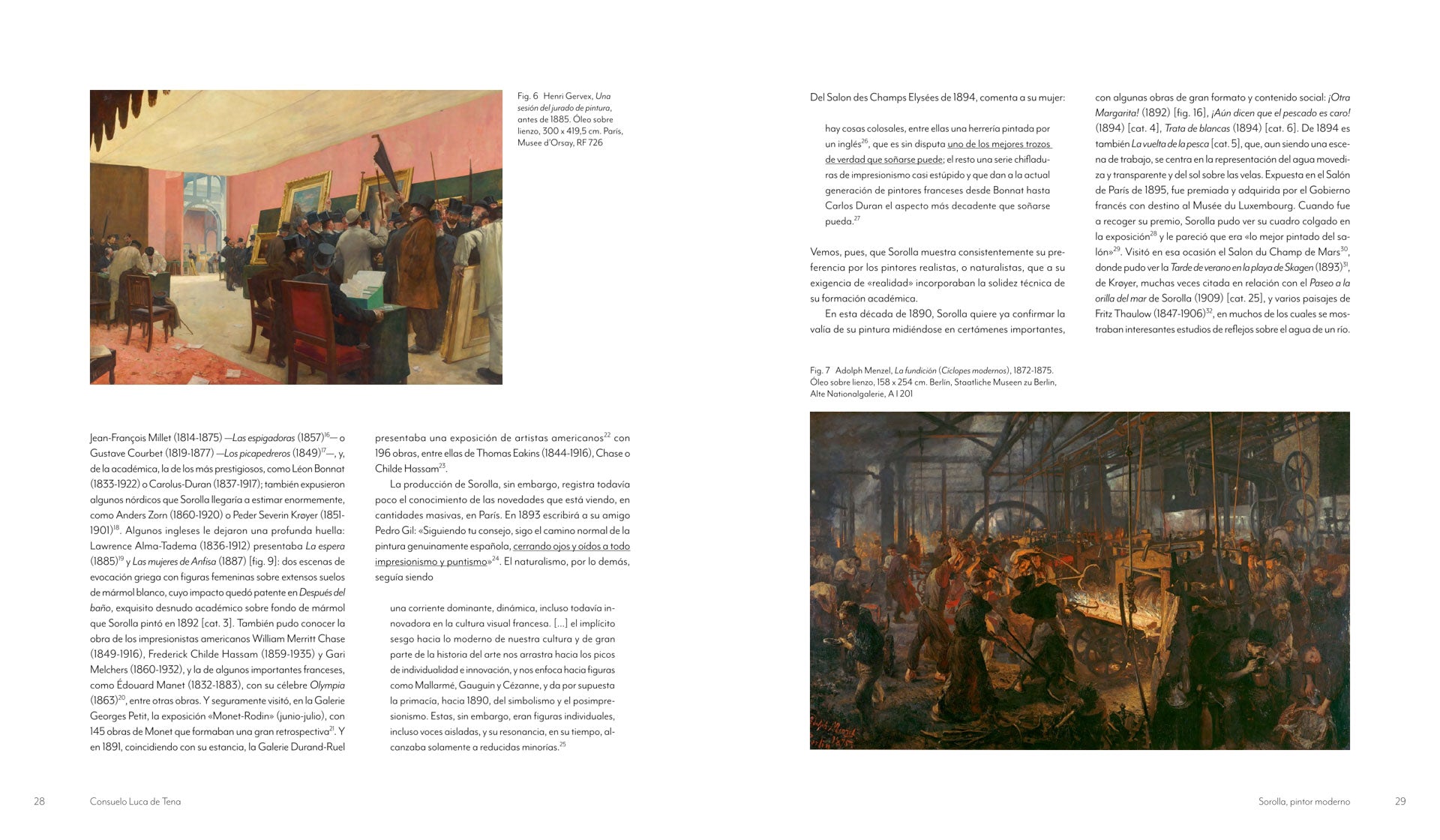 Interior  libro sorolla cien años de modernidad