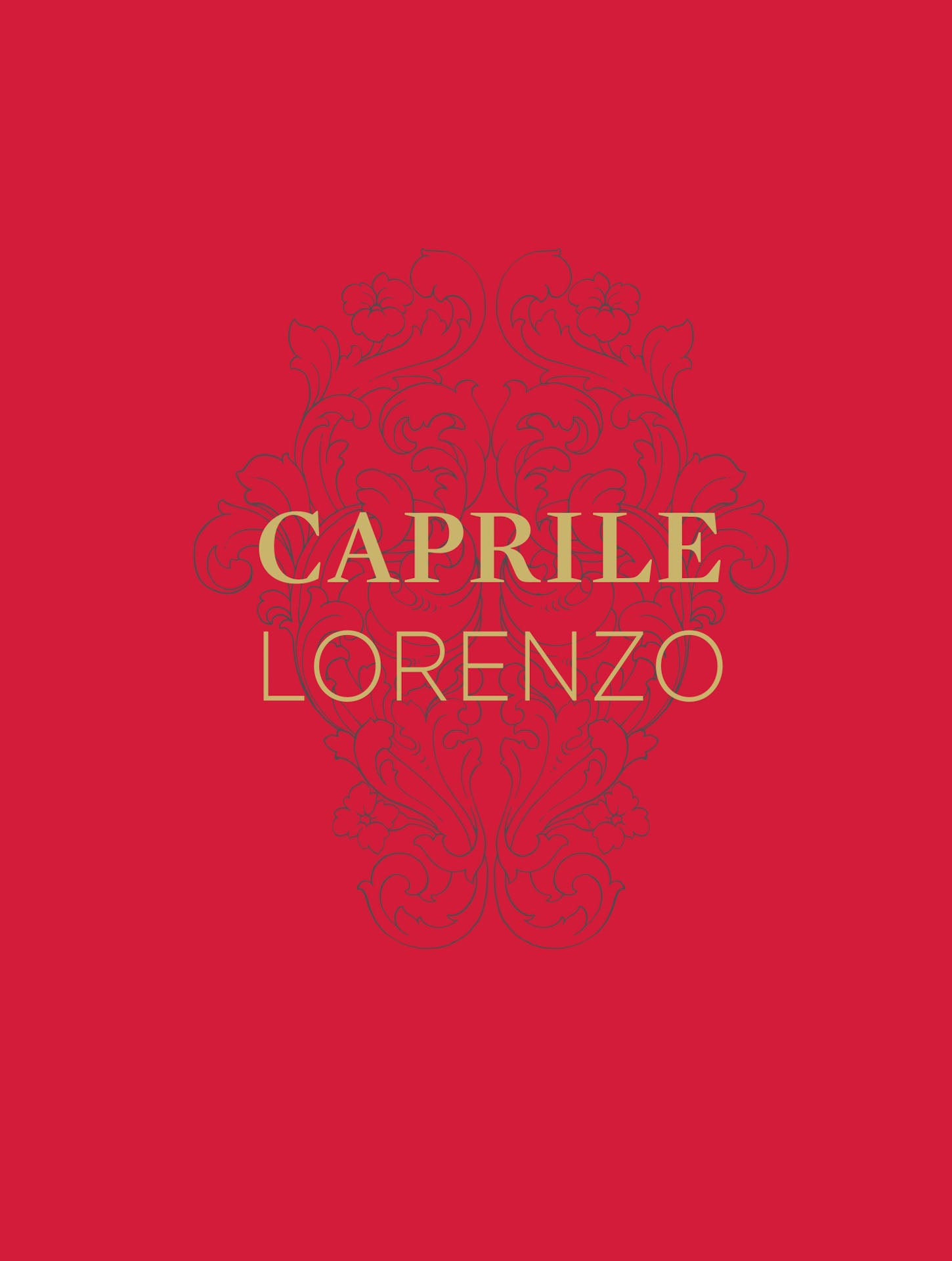 Cubierta libro caprile lorenzo
